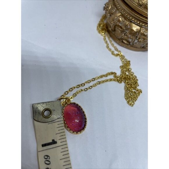 Gold Crown Setting Me I am Fire Opal Christmas Gift Daughter Mom 18x13 Dragons B - Picture 11 of 11